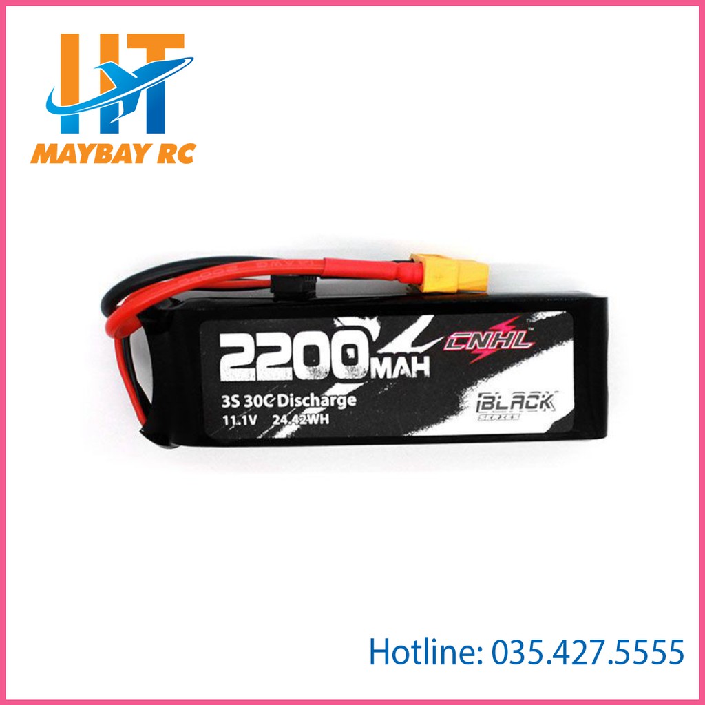 Pin lipo CNHL BLACK SERIES 3s 2200mAh 30C XT60