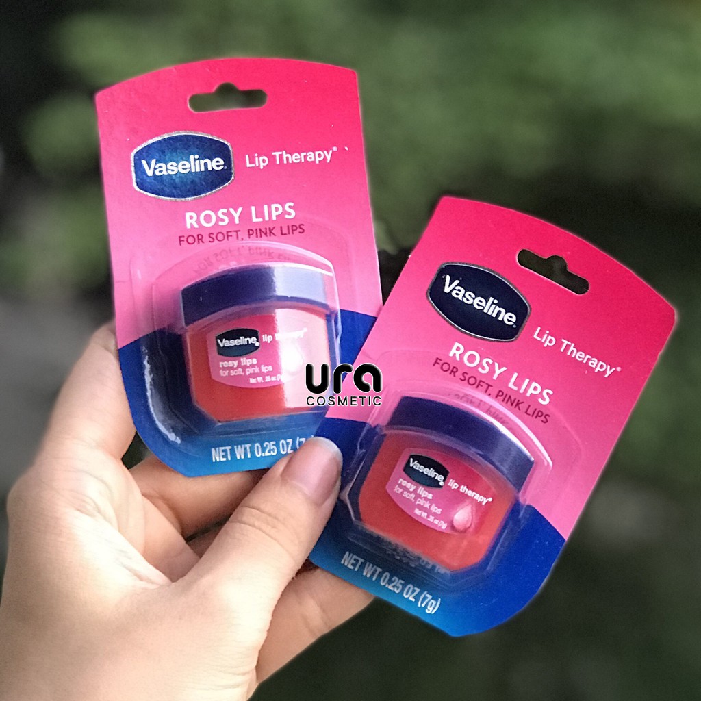 SON DƯỠNG MÔI VASELINE LIP THERAPY LIP BALM ROSY LIPS 7g