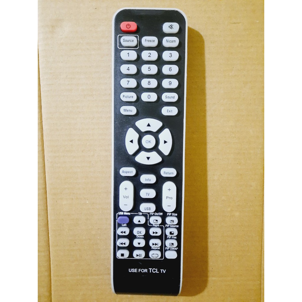 Remote Điều khiển TV TCL các dòng TV TCL CRT LCD/LED/Smart TV- Hàng tốt tặng kèm Pin