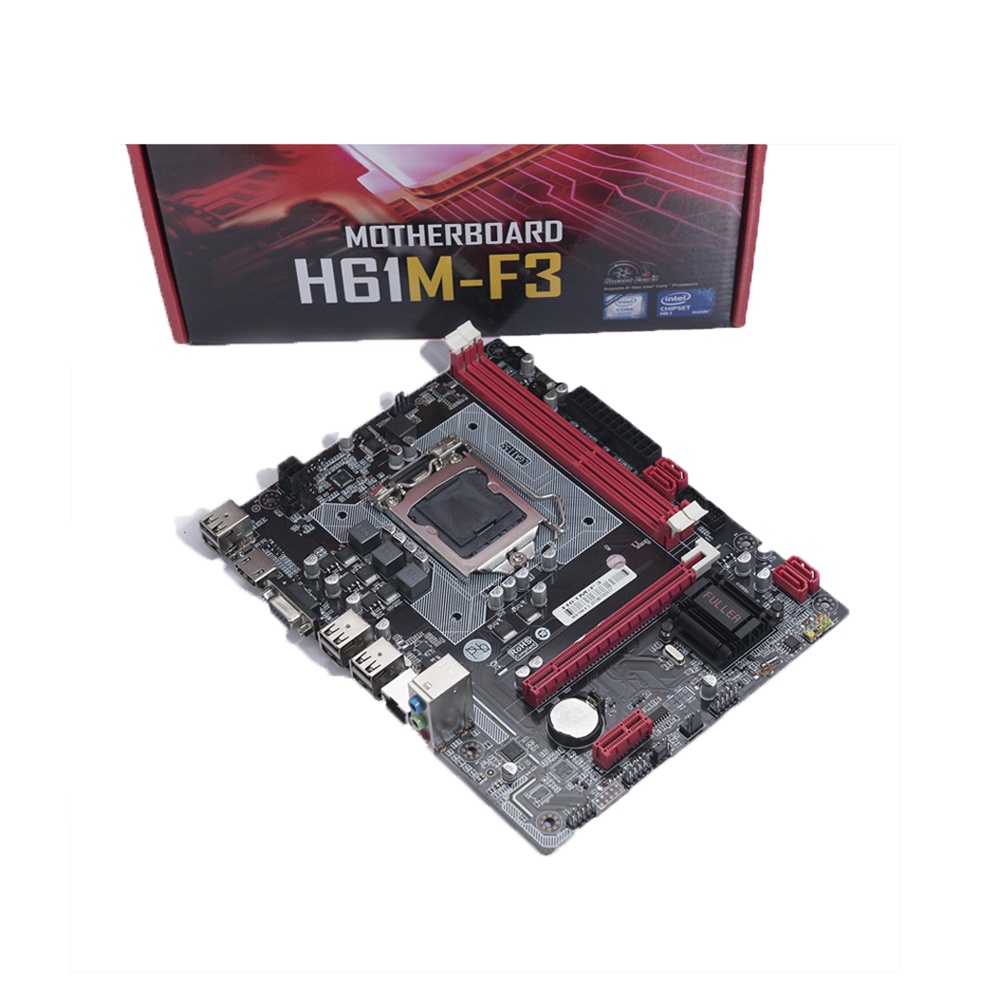 Mainboard Fuller H61M-F3, Main H61 Socket 1155 Mới - Bảo hành 24 tháng