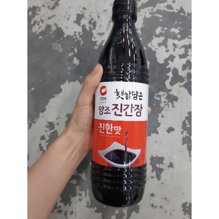 xì dầu hàn quốc 1lit