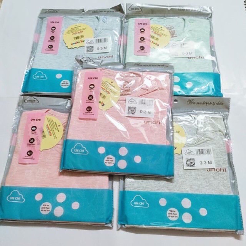 !!SALE!! Bộ cộc cài vai Unchi vải cotton loang đẹp