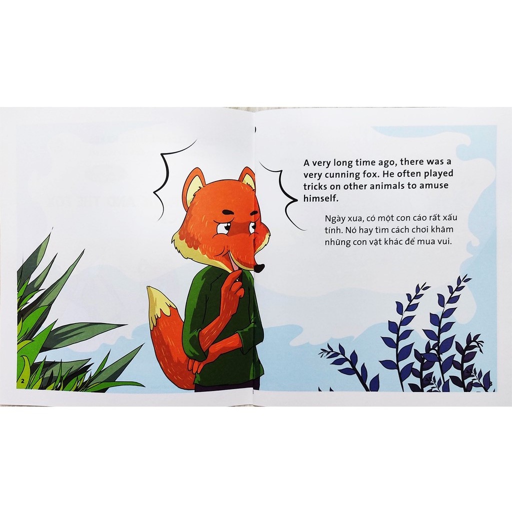 Truyện Tranh Ngụ Ngôn Thiếu Nhi - Cò Và Cáo