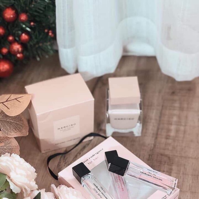 SET NƯỚC HOA NARCISO FOR HER 3 chai x 10ml