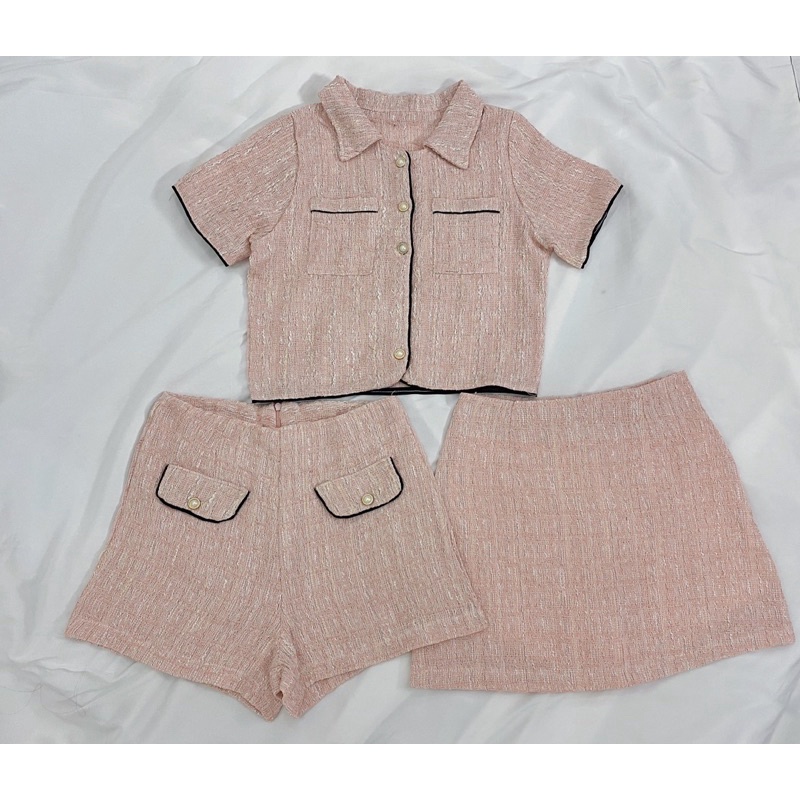Set áo, váy, quần tweed tiểu thư (có bán lẻ) | BigBuy360 - bigbuy360.vn