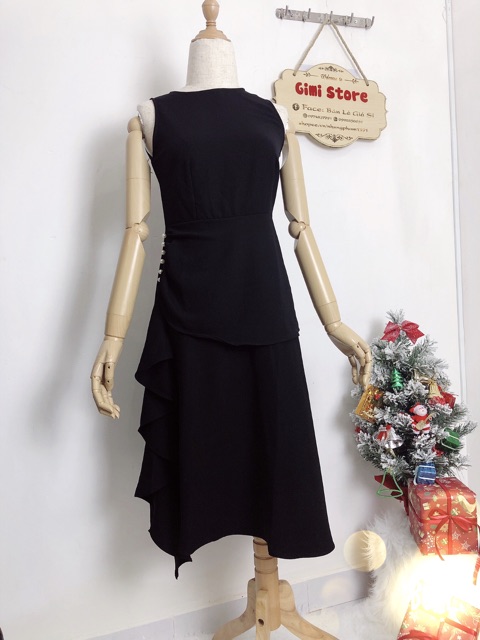 Đầm Đỏ Tùng Xoè Đi Tiệc Sang Trọng  MH | BigBuy360 - bigbuy360.vn