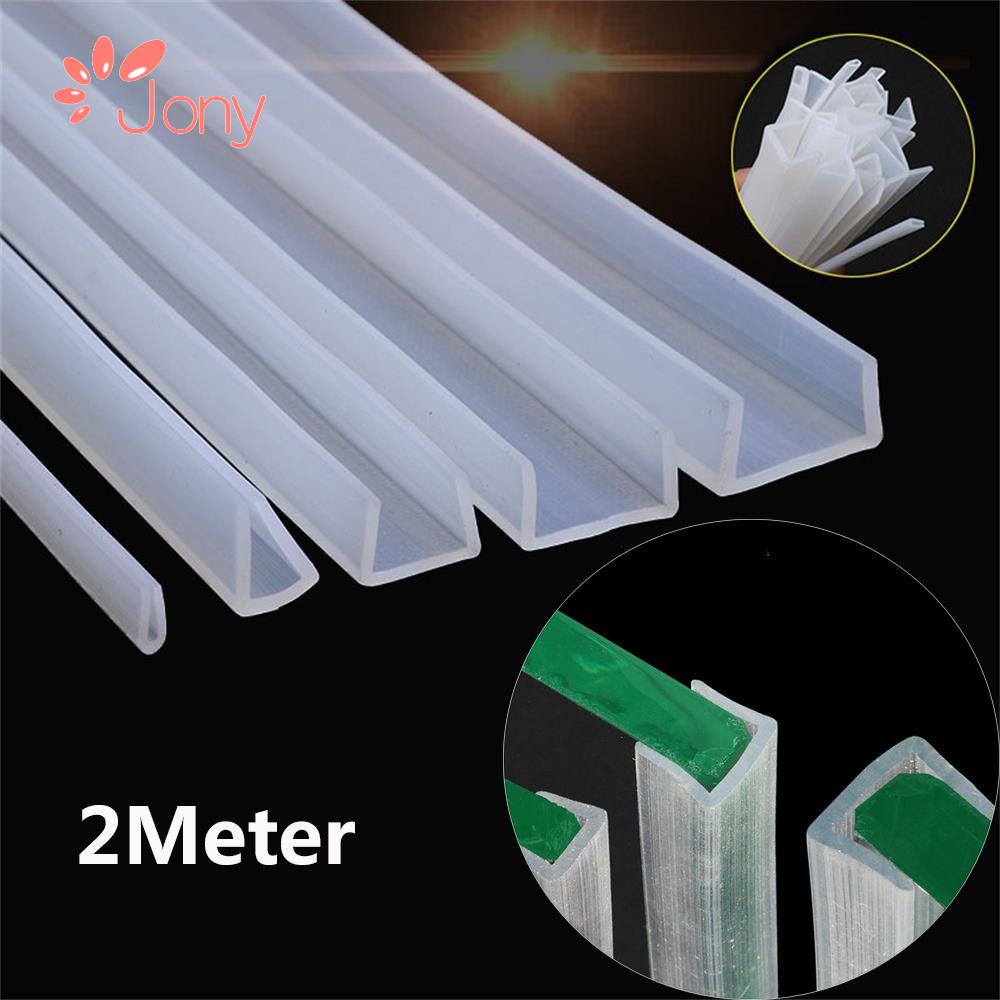 Dây Viền Bảo Vệ Cạnh Kính Hình Chữ U Nhiều Kích Thước Siêu Bền Kích Thước 1 2M