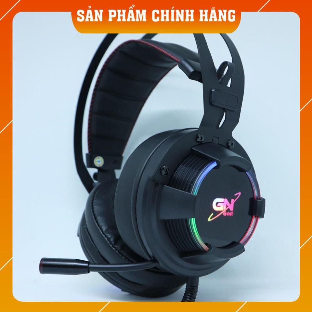 [SẴN HÀNG] Tai Nghe Chơi Game GNet GH268 - Led RGB - Âm Thanh 7.1 Cổng USB  - BH 12 Tháng chính hãng [LỖI 1 ĐỔI 1] | WebRaoVat - webraovat.net.vn