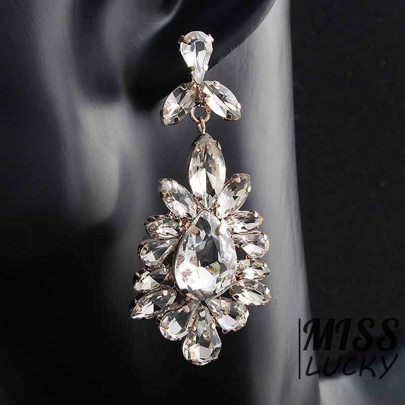 Khuyên tai nữ dạng bản phong cách Âu Mỹ thời trang cá tính