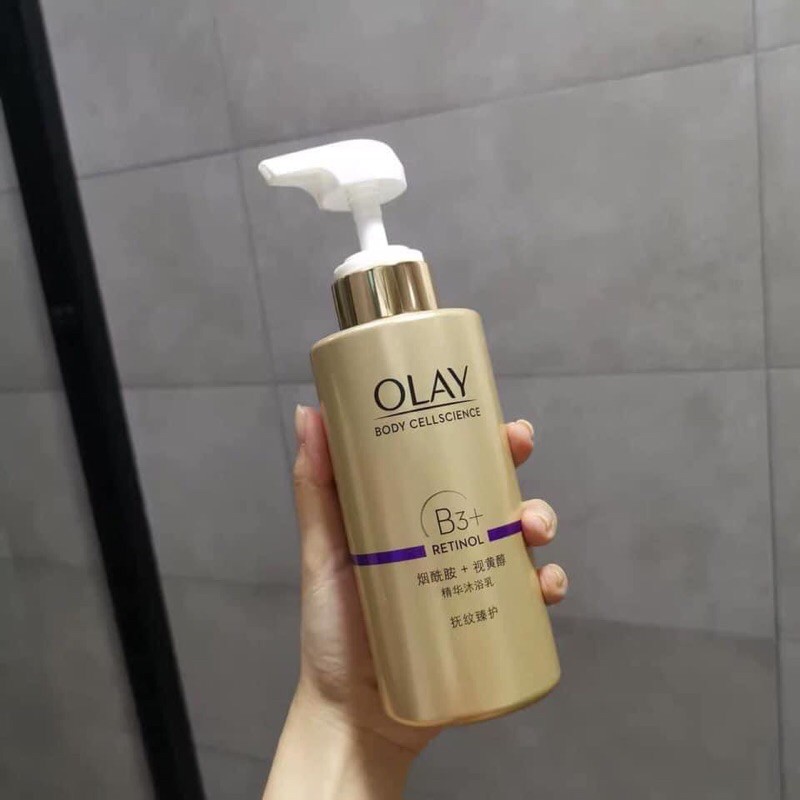 Sữa tắm b3+retinol Olay