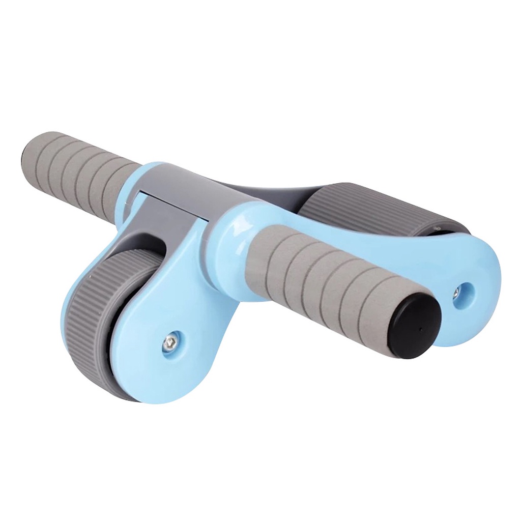 Con Lăn Tập Bụng - Bảo Hành 1 Đổi 1 - Tặng Miếng Thảm - Chịu Trọng Lượng Tối Đa 200kg - Thu Gọn Vòng 2 - Giảm Mỡ Eo