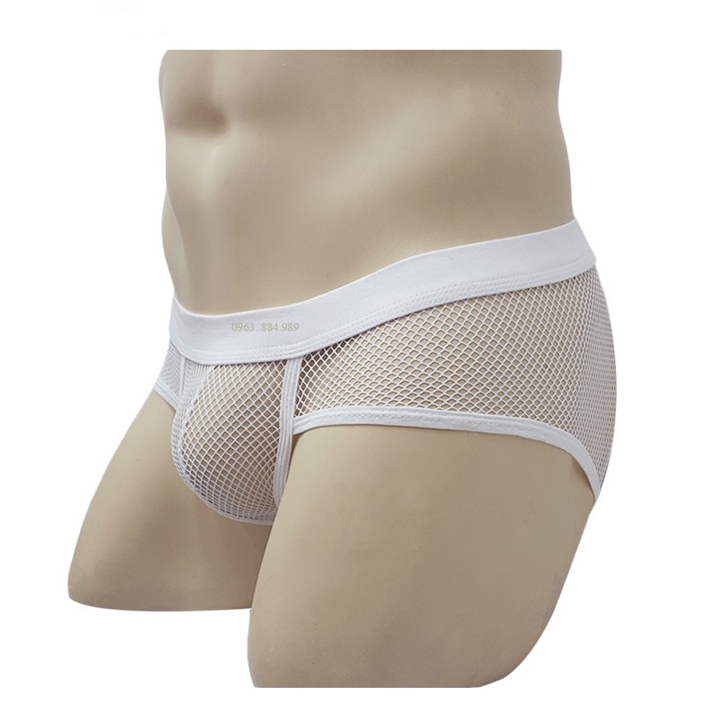 Quần lót nam dạng tam giác SX.03 chất lưới nhiều màu, đẹp, chắc chắn cho anh em - Giao hàng không để tên sản phẩm