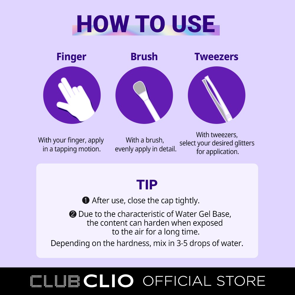 Phấn mắt Clio Twinkle Pop dạng thạch màu kim tuyến nhũ lấp lánh thời trang 2.8g | BigBuy360 - bigbuy360.vn