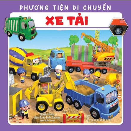 Sách NXB Trẻ Phương tiện di chuyển. Xe tải