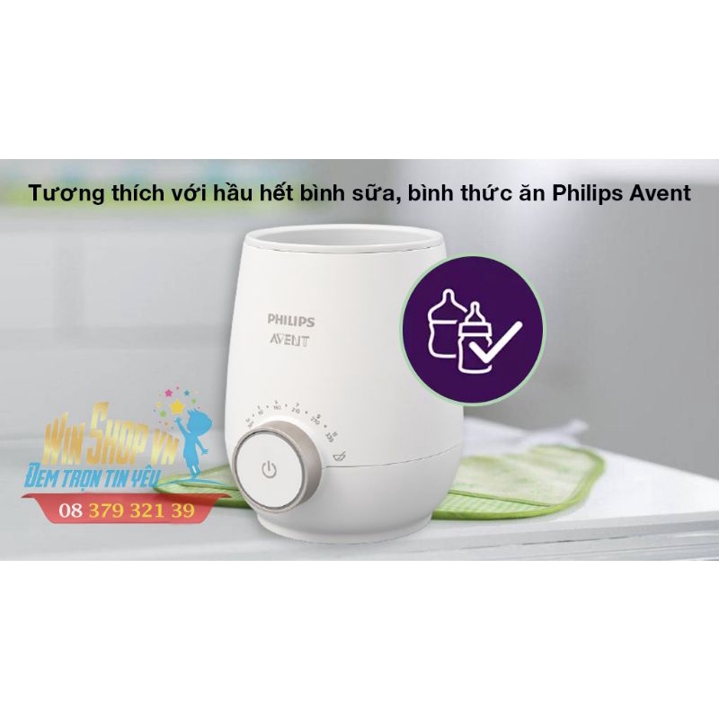 Máy hâm sữa Philips Avent SCF 358/00