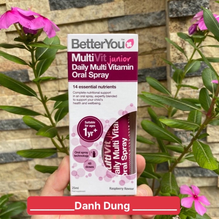 Xịt MultiVitamin Better You Uk cho bé từ 1y+ 25ml