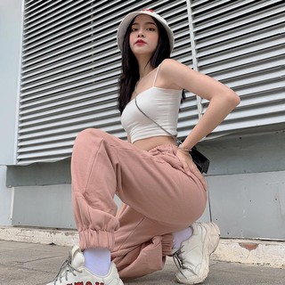 Quần White Motley Jogger