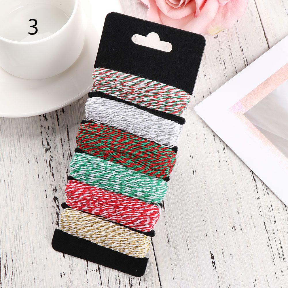 Cuộn Dây Cotton Mỏng 4 Lớp Dùng Cắt Giấy Trang Trí Tiệc Cưới / Sinh Nhật DIY Bent1