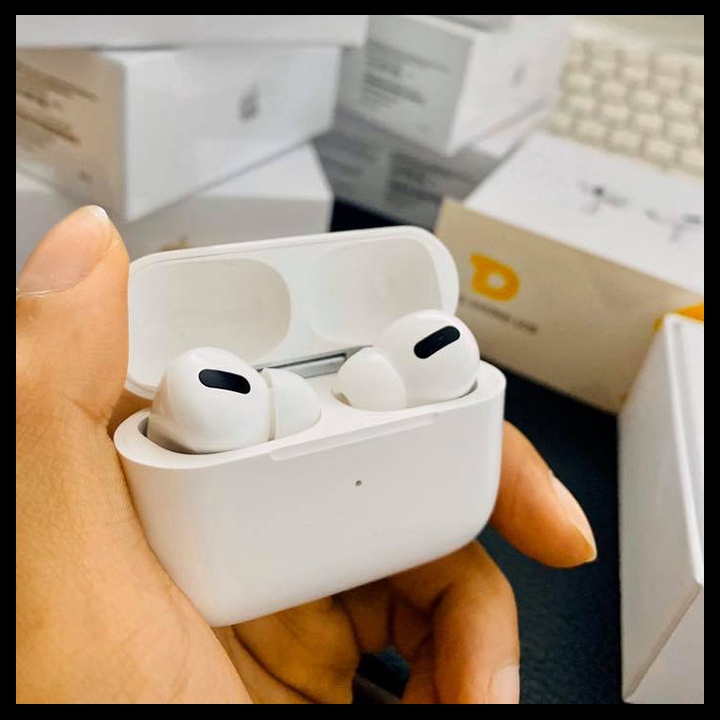 Tai Nghe Bluetooth Không Dây Phiên Bản Pro Định Vị, Đổi Tên,Vân Tay,Xuyên Âm,Lắp Vừa Ốp Lưng Case Airpod Pro,Airpods pro