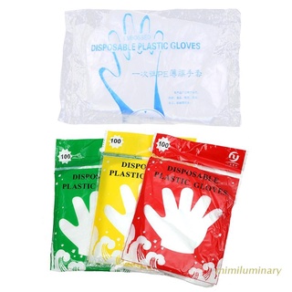 Set 100 Găng Tay Nhựa An Toàn Thực Phẩm Dùng Một Lần Đa Ứng Dụng