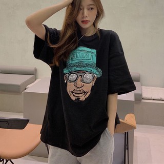 Áo Thun Nam Nữ Unisex Tay Lỡ Form Rộng Đẹp 100% Cotton Cổ Tròn Màu Đen / Áo Phông Nam Nữ Unisex ATC15