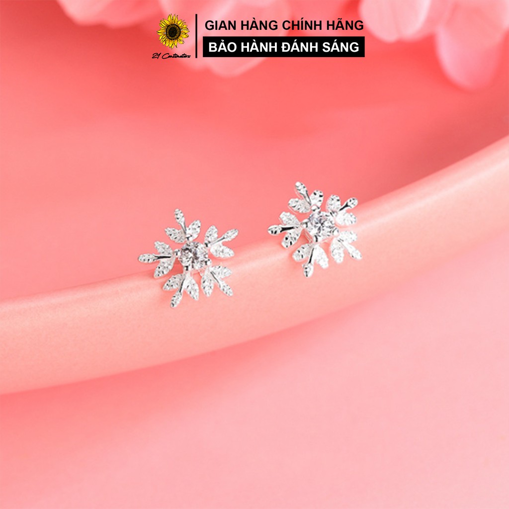Bông tai bạc Tiệm bạc 21 Centimeters Bông tuyết