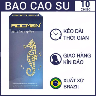BCS Rocmen sea horse spikes hộp xanh ( hộp 10 chiếc )