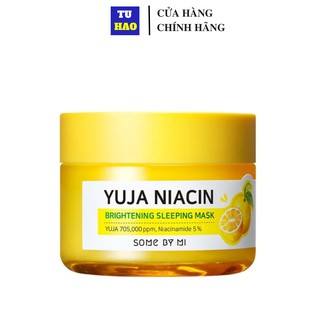 Mặt nạ ngủ some by mi yuja niacin 30 days miracle dưỡng trắng sáng da mask 60g