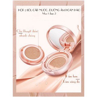 Hexze 2 in1 cushion phấn nước mịn đẹp