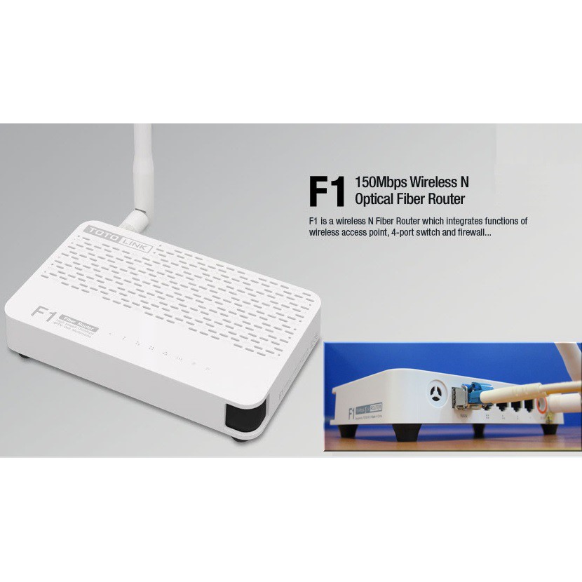 Bộ phát wifi TotoLink F1 - có cổng quang trực tiếp(ĐÃ QUA SỬ DỤNG) | BigBuy360 - bigbuy360.vn