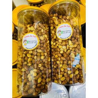 Đậu phộng rang tỏi ớt mặn 500gr/hủ