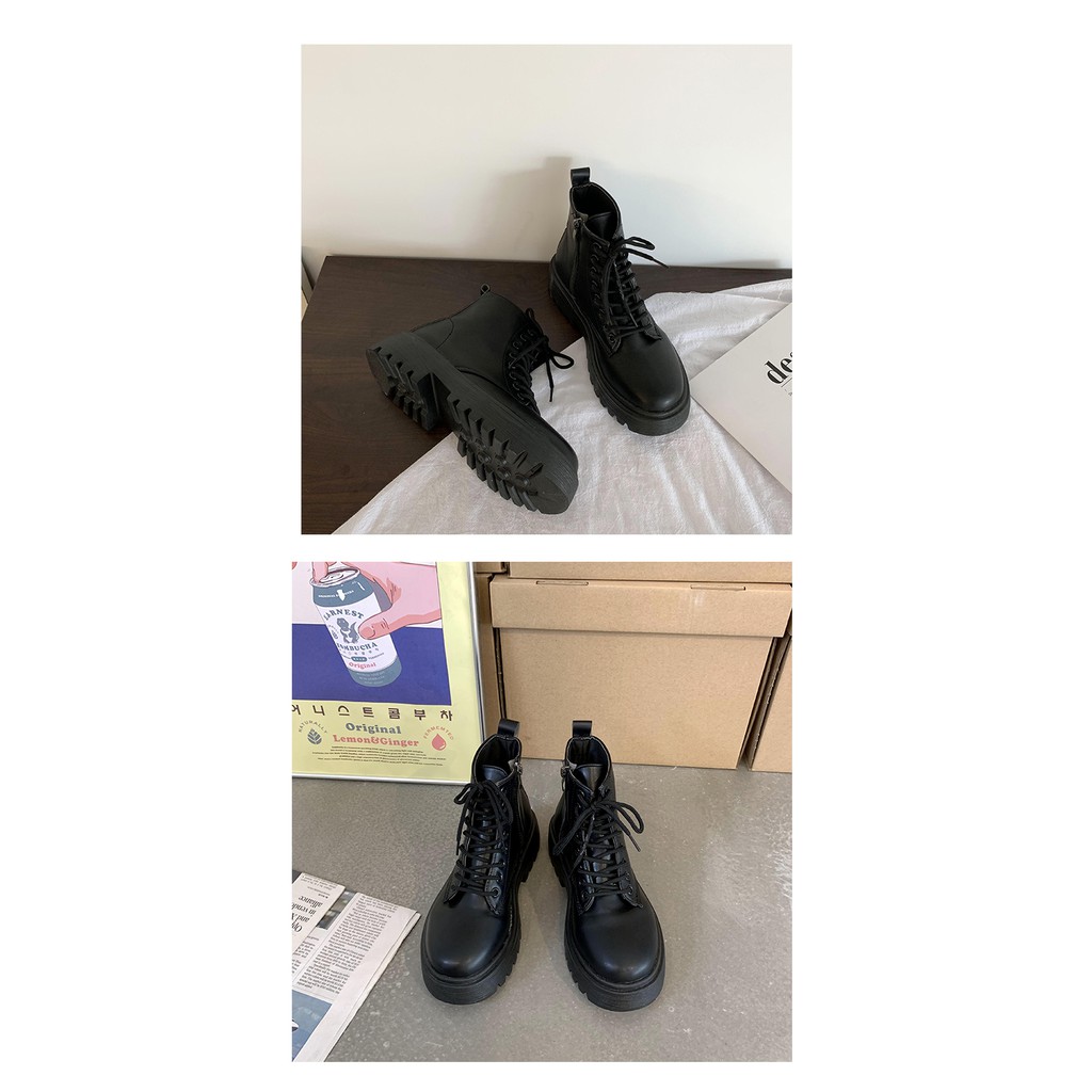 Boot cao cổ đen siêu cool sale shock | BigBuy360 - bigbuy360.vn