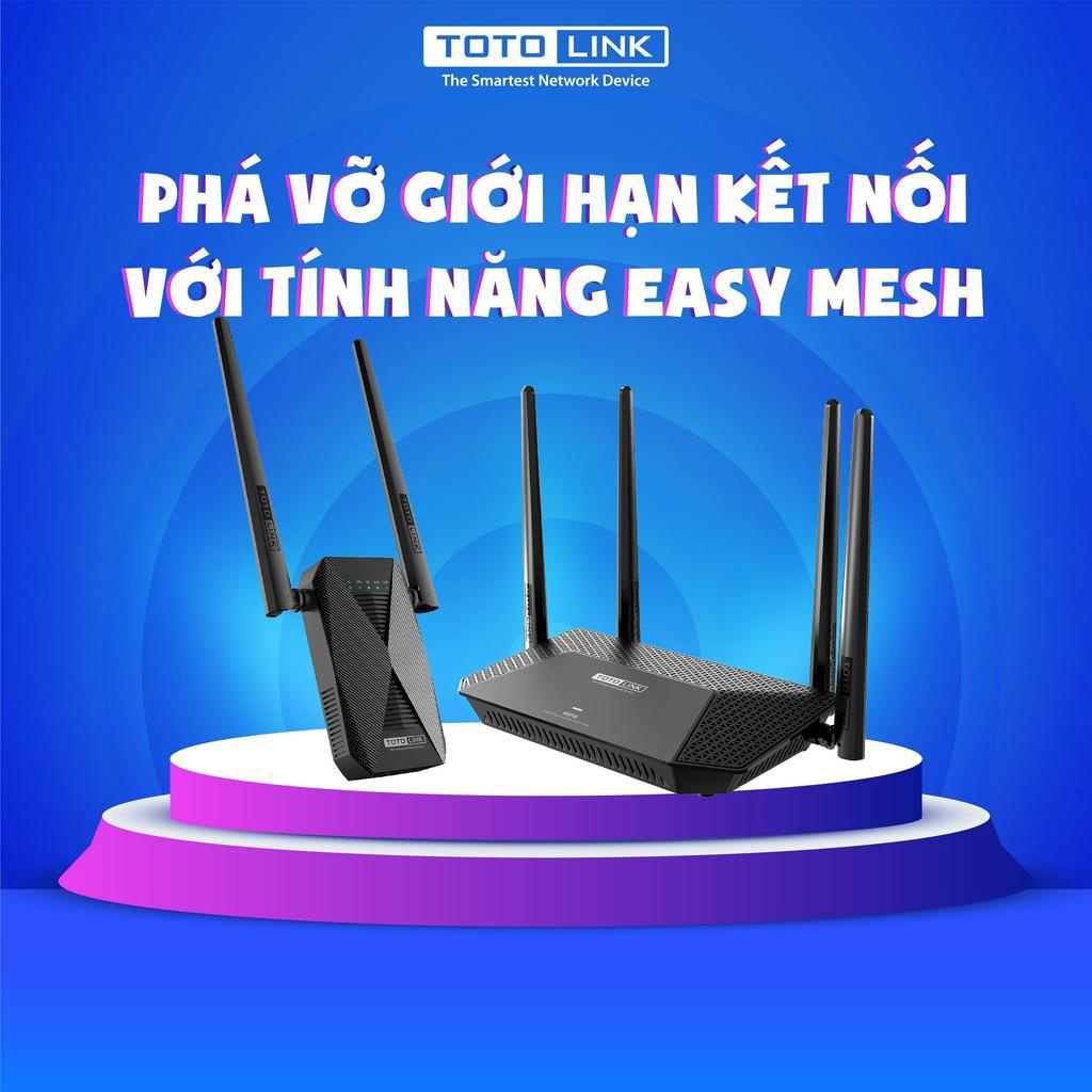 Combo EX1200T_V2 - Bộ mở rộng sóng Wi-Fi băng tần kép AC1200 và X2000R - Router Wi-Fi 6 băng tần kép Gigabit AX1500