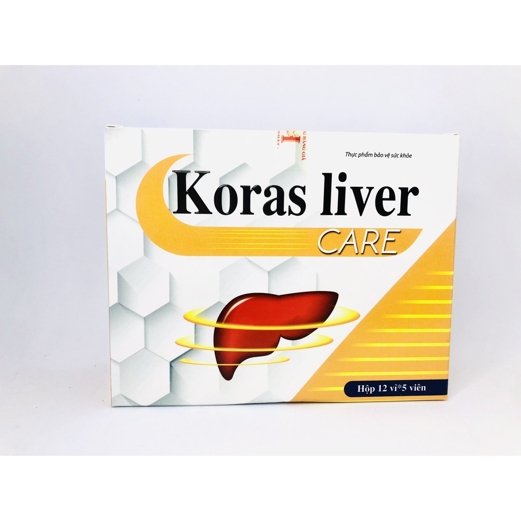 Koras Liver Care - Hỗ trợ tăng cường chức năng của gan, bảo vệ gan (12 vỉ x5 viên)