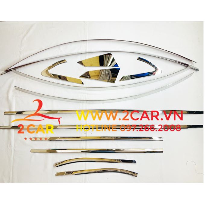 Đầy đủ phụ kiện xe Almera : Ốp tay nắm, hõm cửa, nắp bình xăng, vè mưa, lót cốp xe Nissan Almera 2021 2022