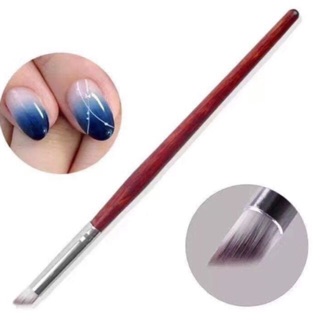 Cọ Dặm Ombre đầu Tròn Dùng Nail Chuyên Nghiệp