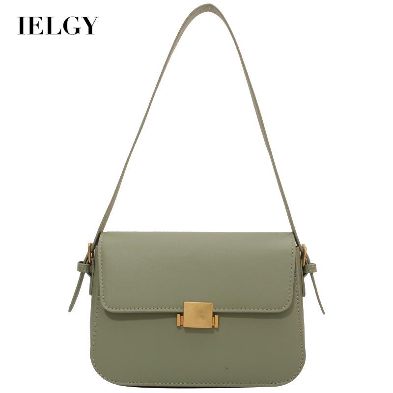 Túi IELGY đeo vai hình vuông cỡ nhỏ phong cách Hàn Quốc thời trang cho nữ