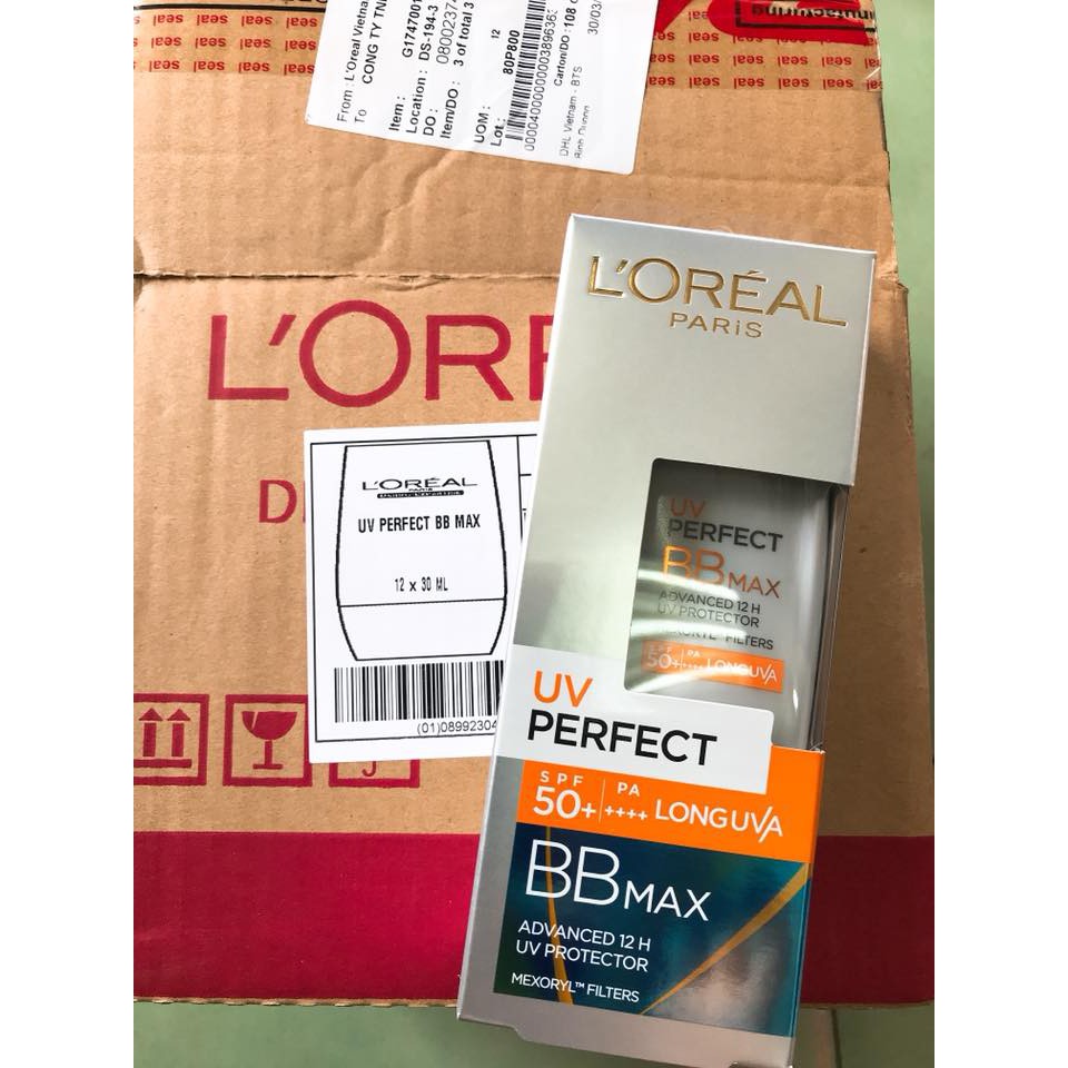 (30ml) Kem Chống Nắng Trang Điểm BB Cream L'oreal SPF50/PA+++