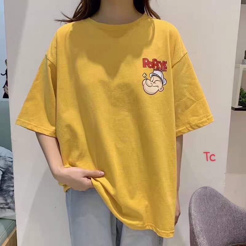 Áo thun tay lỡ POP hai mặt TC12