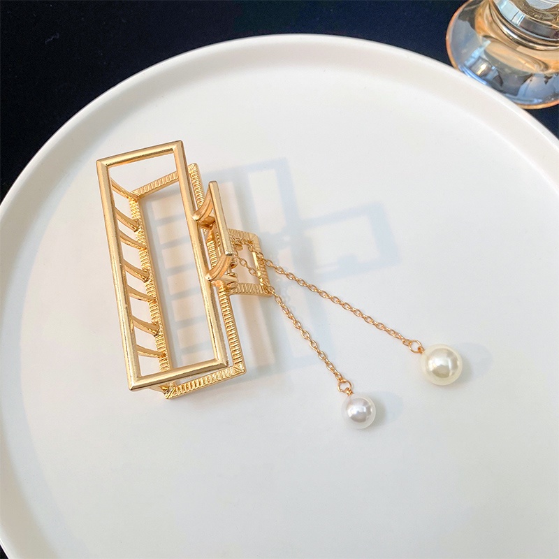 Kẹp tóc kim loại thanh lịch nhiều kiểu dáng thời trang phong cách Hàn Quốc