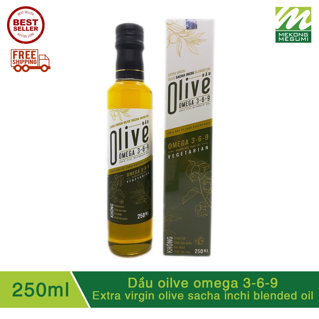 Dầu olive - SACHI (SACHA INCHI) omega 369 (Extra virgin SACHI (SACHA INCHI) blended oil) - 250ml