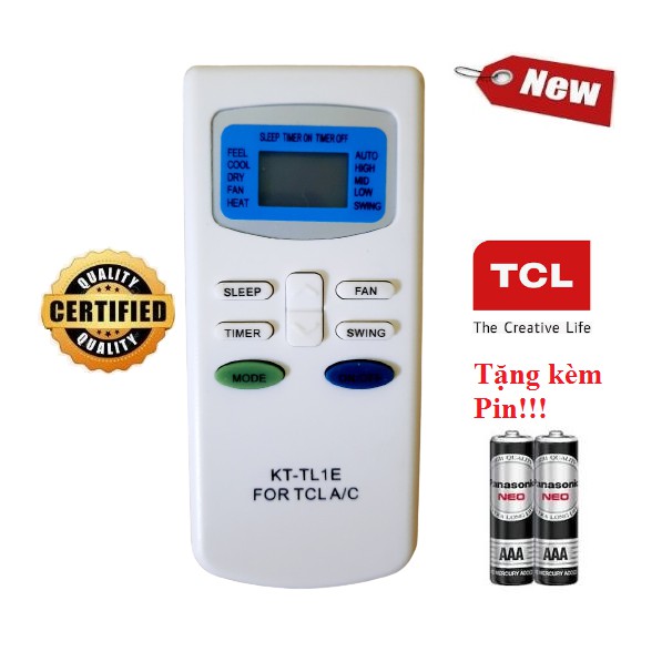 Điều khiển điều hòa TCL- Hàng tốt các dòng TCL TAC RVSC 9000BTU 12000BTU 18000BTU 1 chiều 2 chiều Inverter