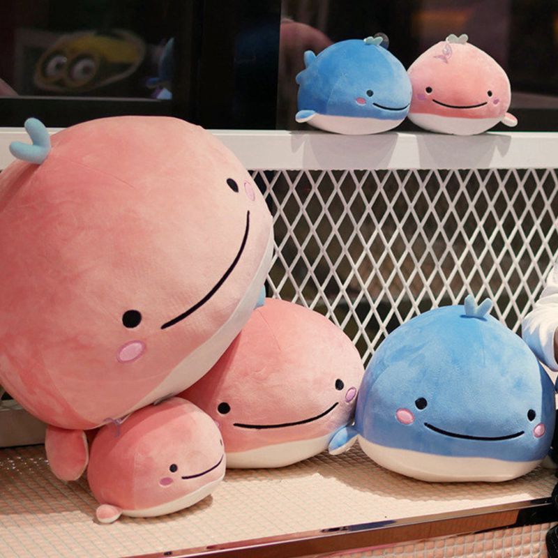 Đồ chơi nhồi bông Hình Cá Voi Dễ Thương Cho Bé