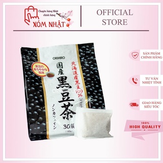 Trà đậu đen Orihiro hỗ trợ thanh lọc cơ thể làm đẹp da 30 gói/túi - Hàng chính hãng