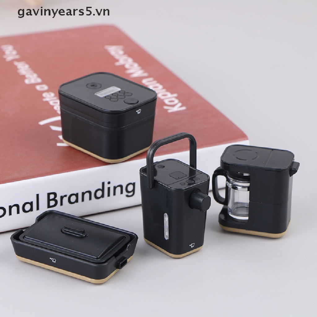 Mô Hình Nhà Bếp Điện mini Trang Trí Nhà Búp Bê