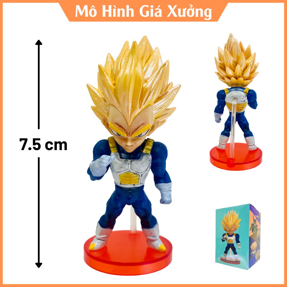 Siêu Hot Mô hình WCF Vegata Cao 7.5cm - Tượng Figure Songoku Dragonball