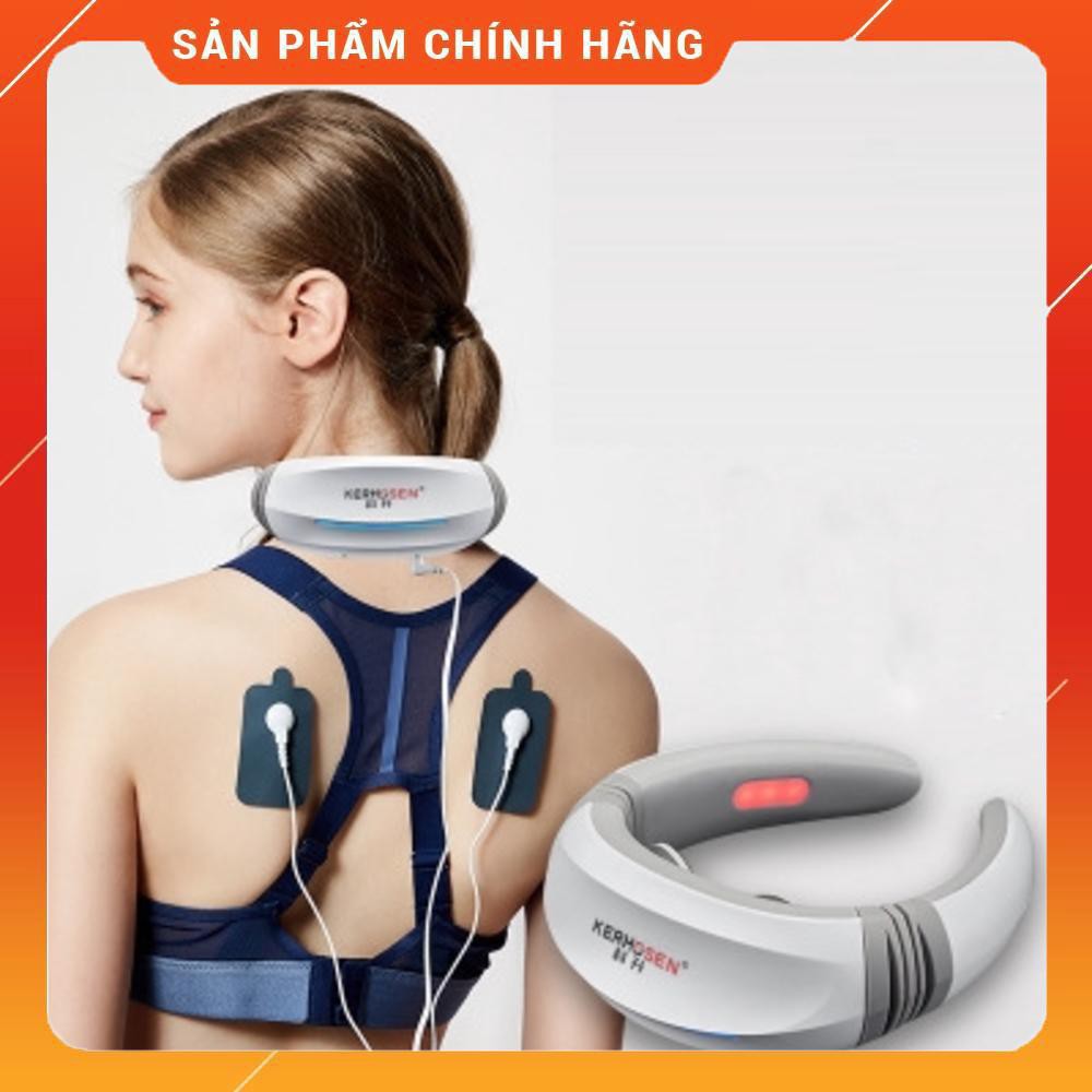 Máy mát xa xung điện massage cổ vật lý trị liệu trị mỏi cổ đau vai dụng cụ đa năng xoa bóp vai và cổ massage 2020