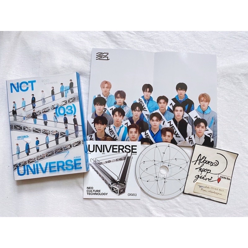 💥 NCT The 3rd Album ‘Universe’ nguyên seal