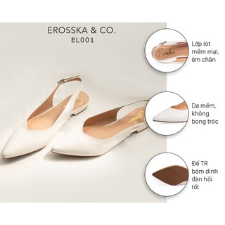 Giày Nữ Đế Bệt Mũi Nhọn Erosska EL001