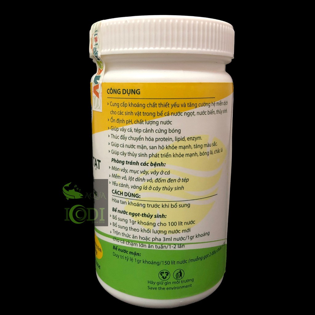 Bột Mr Bio Fish BFC Khoáng Tạt